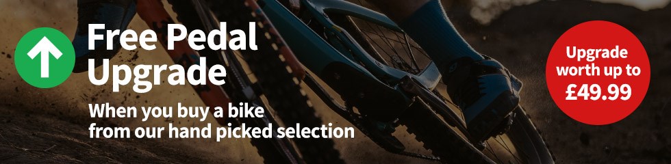 free pedal offer banner